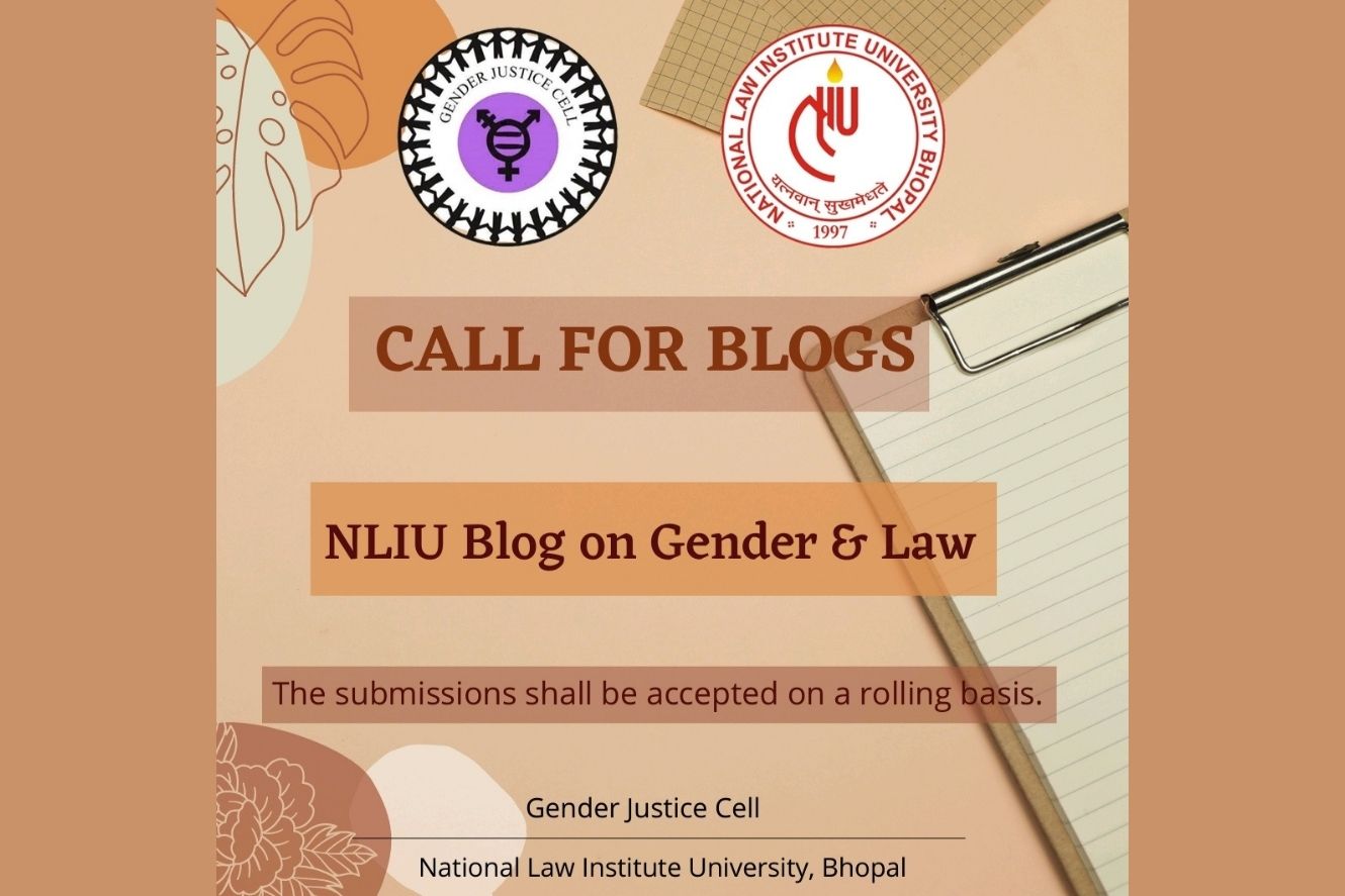 Call for Blogs | NLIU Blog of Law and Gender [Rolling Submissions ...