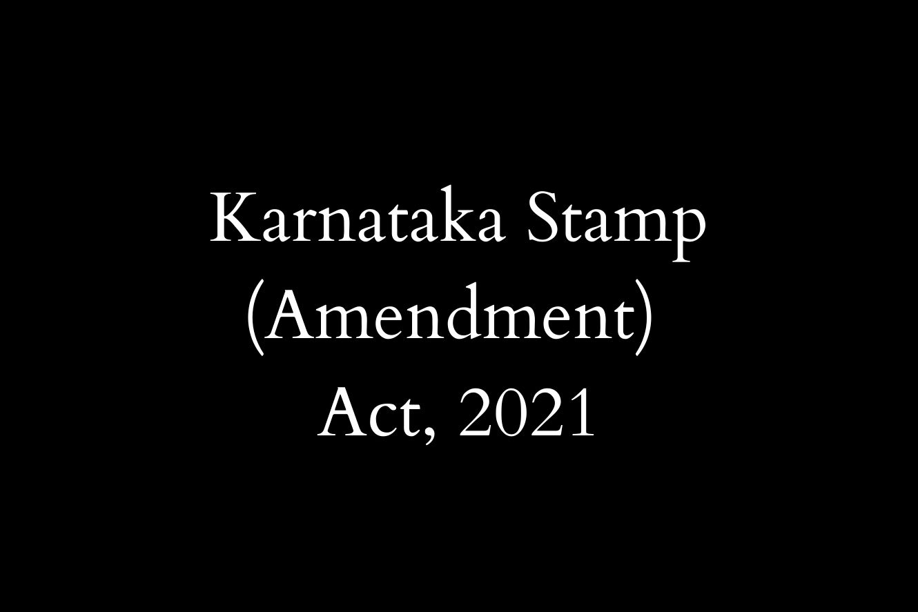 Karnataka Stamp Act Amendment 2024 Schedule Edyth Haleigh