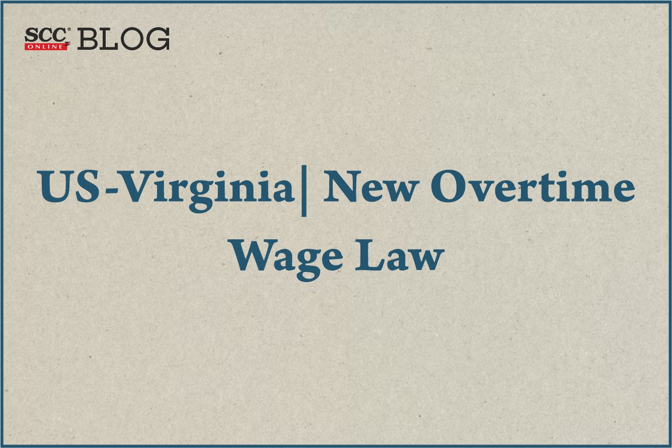 USVirginia New Overtime Wage Law SCC Times