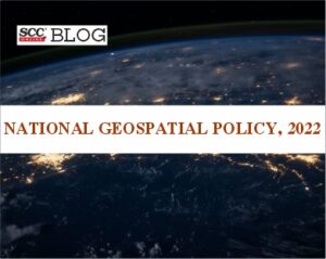 National Geospatial Policy, 2022