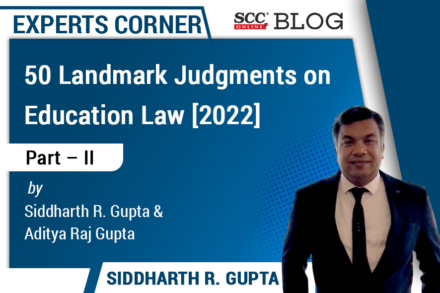 landmark judgments on education law
