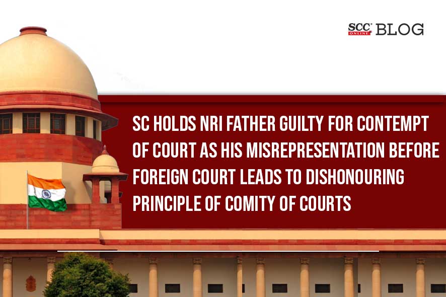 SC Holds India Based US Resident Liable For Contempt Of Court For ...