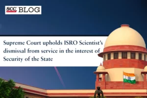 scientist dismissed from isro