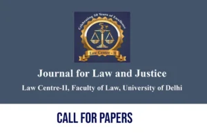 journal for law and justice