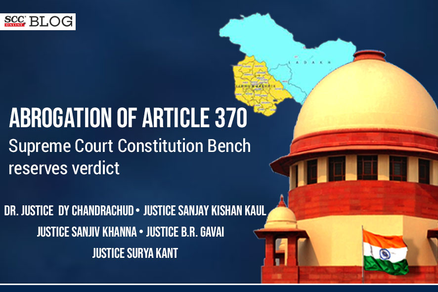 Sc judgement on sale on article 370