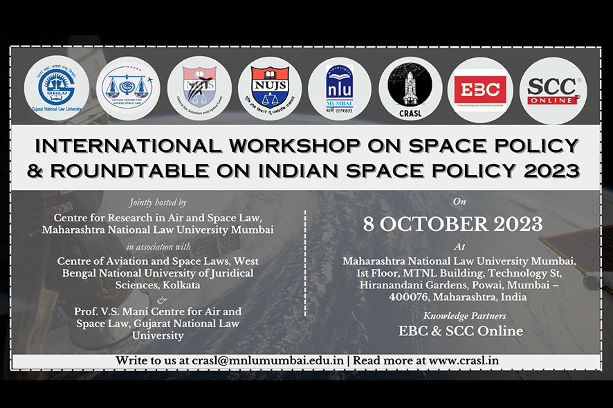 MNLUM | International Workshop On Space Policy And Roundtable On Indian ...