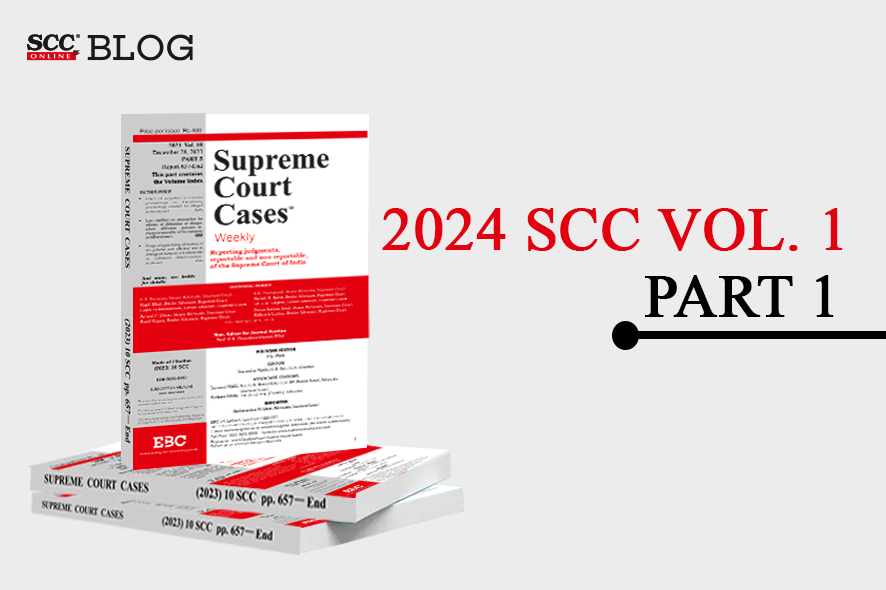 2024 SCC Vol. 1 Part 1 SCC Times