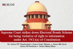 Electoral Bond Scheme