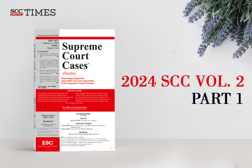 2024 SCC Vol. 2 Part 1 SCC Times