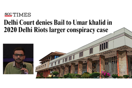Bail Umar khalid 2020 Delhi Riots case