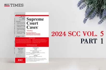2024 SCC Vol. 5 Part 1