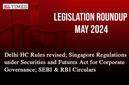 Legislation Roundup May 2024