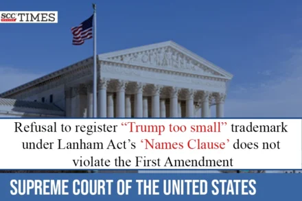 Trump too small trademark SCOTUS