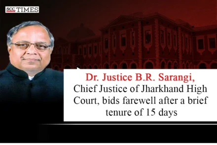 Dr Justice BR Sarangi retirement