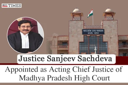 Justice Sanjeev Sachdeva MP HC