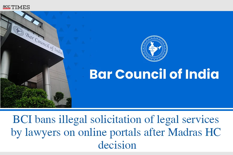 Bar Council Of India bans advertising