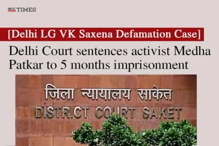 Medha Patkar sentenced to 5 months imprisonment
