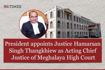 Justice Hamarsan Singh Thangkhiew Meghalaya HC