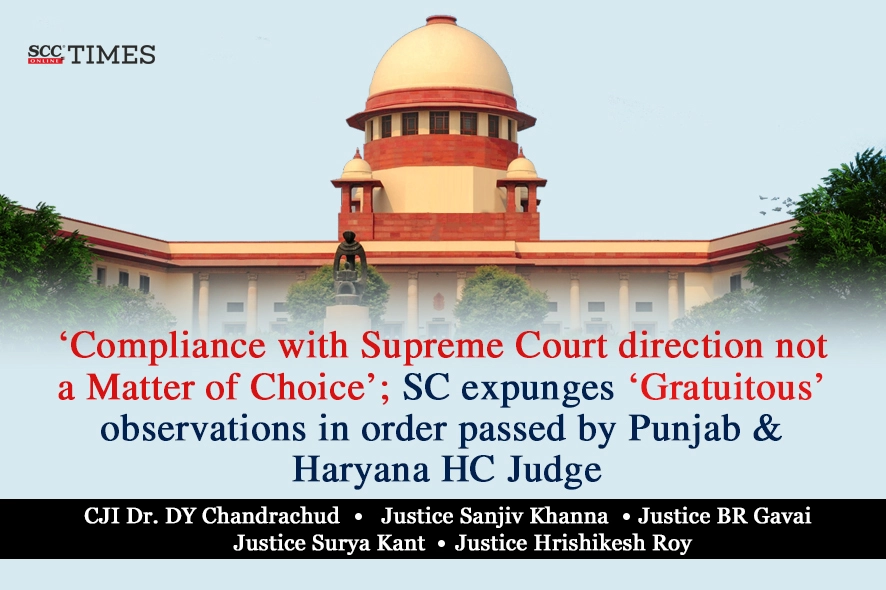 Punjab & Haryana HC Judge