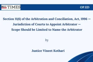 appointment of arbitrators