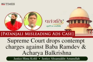 Patanjali Misleading Ads Case