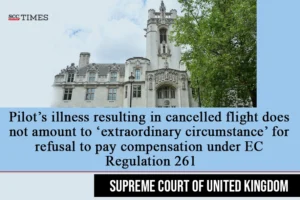 compensation cancelled flight UKSC