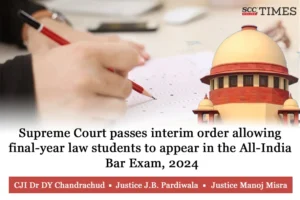 All India Bar Exam 2024 final year law students appearing