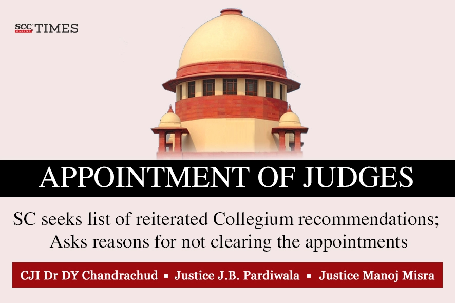 Appointment of Judges Collegium recommendations