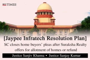 Jaypee Infratech resolution plan