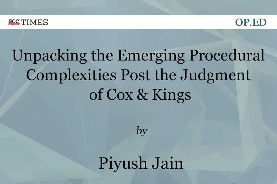 Emerging Procedural Complexities