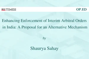 Interim Arbitral Orders in India