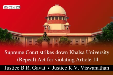 Khalsa University Repeal Act