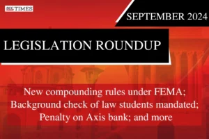 Legislation Roundup September 2024