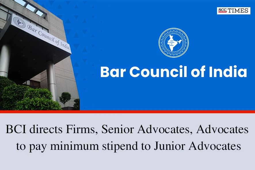 Minimum stipend to junior advocates