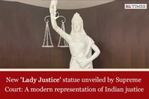 New Lady Justice statue