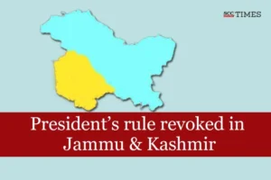 President's rule in J and K