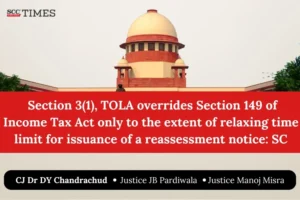 Tax reassessment notice TOLA