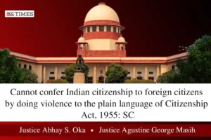 grant Indian citizenship to foreign citizens