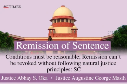 remission of sentence conditions revocation