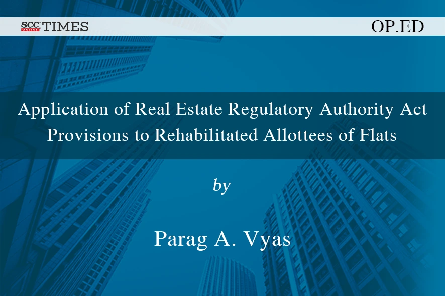 Application of Real Estate Regulatory