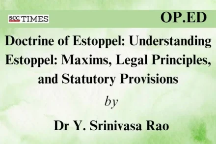 Doctrine of Estoppel