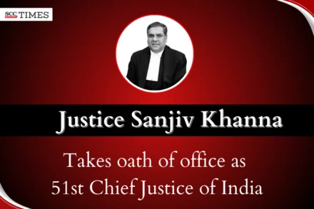 Justice Sanjiv Khanna takes oath