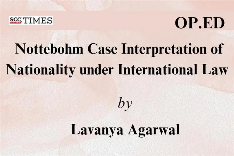 Nottebohm Case