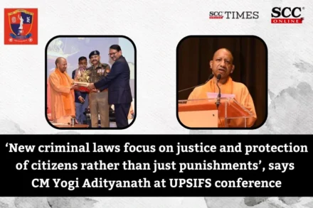 Yogi Adityanath at UPSIFS conference