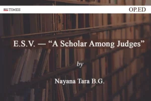 A Scholar Among Judges