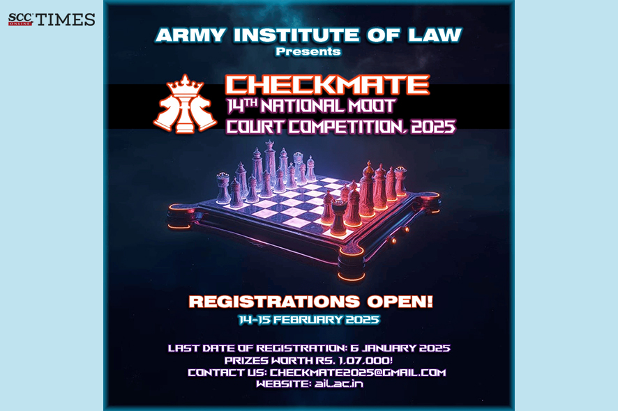 AIL | Checkmate 2025 - 14th National Moot Court Competition, 2025 | SCC ...