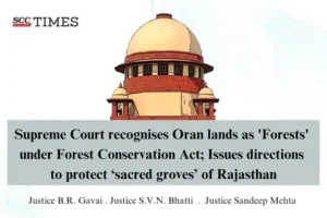 Sacred groves of Rajasthan