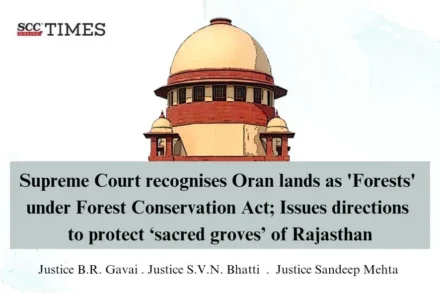 Sacred groves of Rajasthan