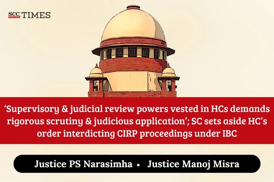 CIRP Proceedings under IBC