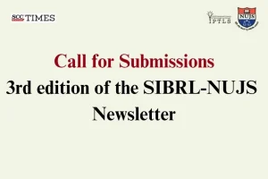 SIBRL-NUJS Newsletter